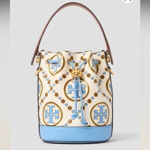 Tory Burch Mini T Bucket Bag